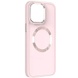 TPU чехол Bonbon Metal Style with MagSafe для Apple iPhone 15 Plus (6.7") Розовый / Light Pink