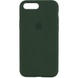 Чехол Silicone Case Full Protective (AA) для Apple iPhone 7 plus / 8 plus (5.5") Зеленый / Cyprus Green