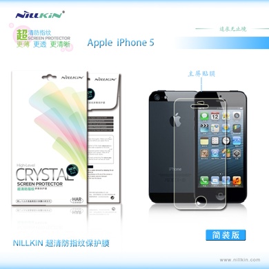 Защитная пленка Nillkin Crystal для Apple iPhone 5/5S/5C/SE