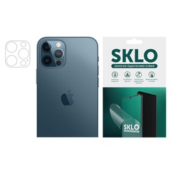 Защитная гидрогелевая пленка SKLO (на камеру) 4шт. для Apple iPhone 7 / 8 (4.7") Прозрачный