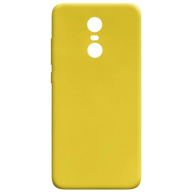 Силіконовий чохол Candy для Xiaomi Redmi 5 Plus / Redmi Note 5 (SC), Жовтий