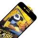 Защитное стекло 5D Anti-static Panda (тех.пак) для Apple iPhone 7 / 8 / SE (2020) (4.7") Черный