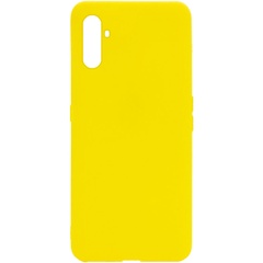 Силіконовий чохол Candy для Realme C3 (dual camera), Жовтий
