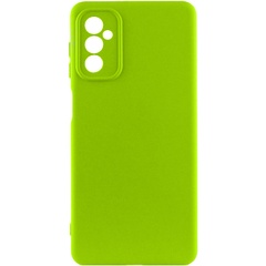 Чохол Silicone Cover Lakshmi Full Camera (A) для Samsung Galaxy M34 5G, Салатовый / Neon green