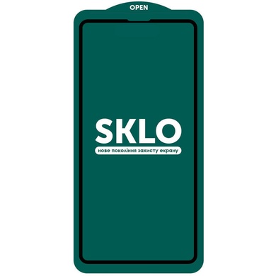 Защитное стекло SKLO 5D для Apple iPhone 15 Plus (6.7") Черный