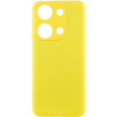 Чохол Silicone Cover Lakshmi Full Camera (AAA) для Xiaomi Redmi Note 13 Pro 4G, Жовтий / Yellow