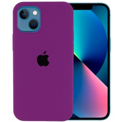 Чохол Silicone Case Full Protective (AA) для Apple iPhone 13 (6.1 "), Фіолетовий / Grape