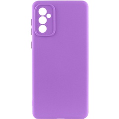Чехол Silicone Cover Lakshmi Full Camera (A) для Samsung Galaxy A55 Фиолетовый / Purple