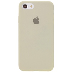Чохол Silicone Case Full Protective (AA) для Apple iPhone 6/6s (4.7 "), Бежевий / Antique White