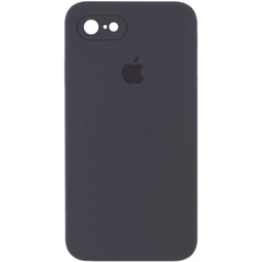 Чохол Silicone Case Square Full Camera Protective (AA) для Apple iPhone 6/6s (4.7"), Серый / Dark Gray