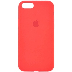 Чехол Silicone Case Full Protective (AA) для Apple iPhone 6/6s (4.7") Оранжевый / Pink citrus