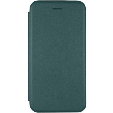 Кожаный чехол (книжка) Classy для Samsung Galaxy A04s Темно-зеленый