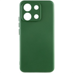 Чохол Silicone Cover Lakshmi Full Camera (A) для Xiaomi Redmi Note 13 4G, Зелений / Dark Green