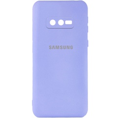 Чохол Silicone Cover My Color Full Camera (A) для Samsung Galaxy S10e, Бузковий / Dasheen