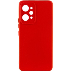 Чохол Silicone Cover Lakshmi Full Camera (AAA) для Xiaomi Redmi 12, Червоний / Red