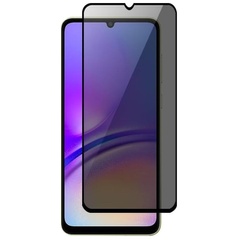 Защитное стекло Privacy 5D (full glue) для Samsung Galaxy A05 Черный