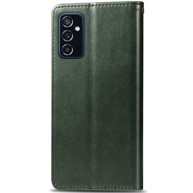 Шкіряний чохол книжка GETMAN Gallant (PU) для Samsung Galaxy M14 5G, Зелений