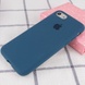 Чехол Silicone Case Full Protective (AA) для Apple iPhone 7 / 8 / SE (2020) (4.7") Синий / Cosmos Blue