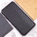 Кожаный чехол книжка GETMAN Cubic (PU) для Xiaomi Redmi 12 Черный
