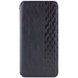 Кожаный чехол книжка GETMAN Cubic (PU) для Xiaomi Redmi 12 Черный