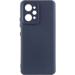 Чехол Silicone Cover Lakshmi Full Camera (AAA) для Xiaomi Redmi 12 Темно-синий / Midnight blue