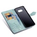 Шкіряний чохол (книжка) Art Case з візитницею для Samsung G950 Galaxy S8, Бирюзовый