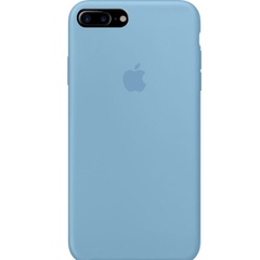 Чохол Silicone Case Full Protective (AA) для Apple iPhone 7 plus / 8 plus (5.5 "), Блакитний / Cornflower