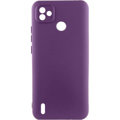 Чохол Silicone Cover Lakshmi Full Camera (A) для TECNO POP 5, Фіолетовий / Purple
