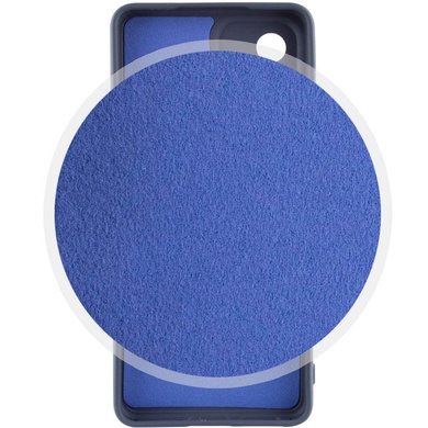 Чехол Silicone Cover Lakshmi Full Camera (A) для Tecno Pop 6 Pro Синий / Midnight Blue