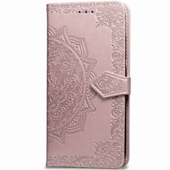 Шкіряний чохол (книжка) Art Case з візитницею для Xiaomi Mi 5X / Mi A1, Рожевий