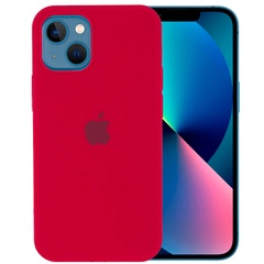 Чохол Silicone Case Full Protective (AA) для Apple iPhone 13 (6.1 "), Красный / Rose Red