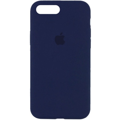 Чохол Silicone Case Full Protective (AA) для Apple iPhone 7 plus / 8 plus (5.5 "), Синий / Deep navy