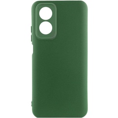 Чохол Silicone Cover Lakshmi Full Camera (A) для Oppo A17, Зелений / Dark Green