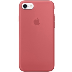 Чехол Silicone Case Full Protective (AA) для Apple iPhone 6/6s (4.7") Красный / Camellia