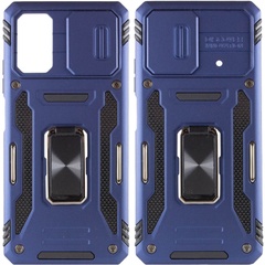 Удароміцний чохол Camshield Army Ring для Xiaomi Poco X5 Pro 5G / Note 12 Pro 5G, Синий / Navy