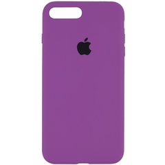 Чехол Silicone Case Full Protective (AA) для Apple iPhone 7 plus / 8 plus (5.5") Фиолетовый / Grape