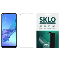 Захисна гідрогелева плівка SKLO (екран) для Oppo Reno 4 Pro, Прозрачный