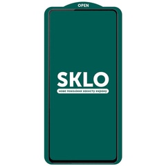 Захисне скло SKLO 5D (тех.пак) для Realme 9 Pro / 9i / 9 5G / C35 / OnePlus Nord CE 2 Lite, Черный / Белая подложка