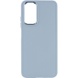 TPU чехол Bonbon Metal Style для Samsung Galaxy A34 5G Голубой / Mist blue