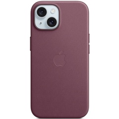 Чохол FineWoven (AAA) with MagSafe для Apple iPhone 15 Plus (6.7"), Mulberry