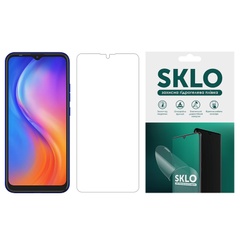 Захисна гідрогелева плівка SKLO (екран) для Huawei Y8p (2020) / P Smart S, Прозрачный