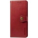 Кожаный чехол книжка GETMAN Gallant (PU) для Xiaomi Mi Note 10 Lite Красный