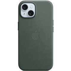 Чохол FineWoven (AAA) with MagSafe для Apple iPhone 15 Plus (6.7"), Ever Green