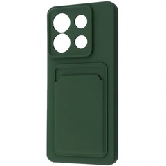 TPU чехол Colorful Pocket Case для Xiaomi Redmi Note 13 4G Dark Green