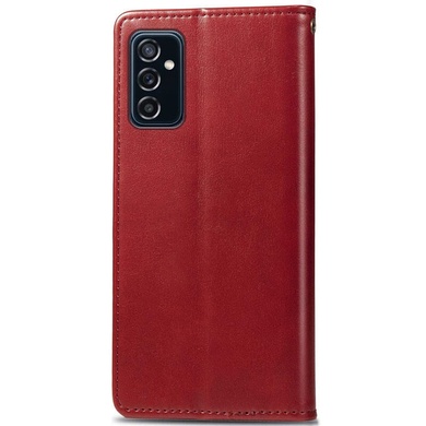 Кожаный чехол книжка GETMAN Gallant (PU) для Samsung Galaxy A24 4G Красный