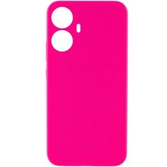 Чохол Silicone Cover Lakshmi Full Camera (AAA) для Realme 10 Pro+, Рожевий / Barbie pink