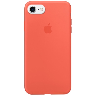 Чохол Silicone Case Full Protective (AA) для Apple iPhone 6/6s (4.7 "), Оранжевый / Nectraine
