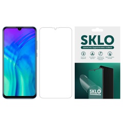 Захисна гідрогелева плівка SKLO (екран) для Huawei Y9 Prime (2019), Прозрачный