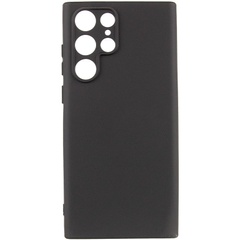 Чохол Silicone Cover Lakshmi Full Camera (A) для Samsung Galaxy S22 Ultra, Чорний / Black