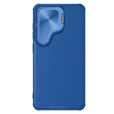 Карбоновая накладка Nillkin Camshield Prop для Samsung Galaxy S24+ Blue